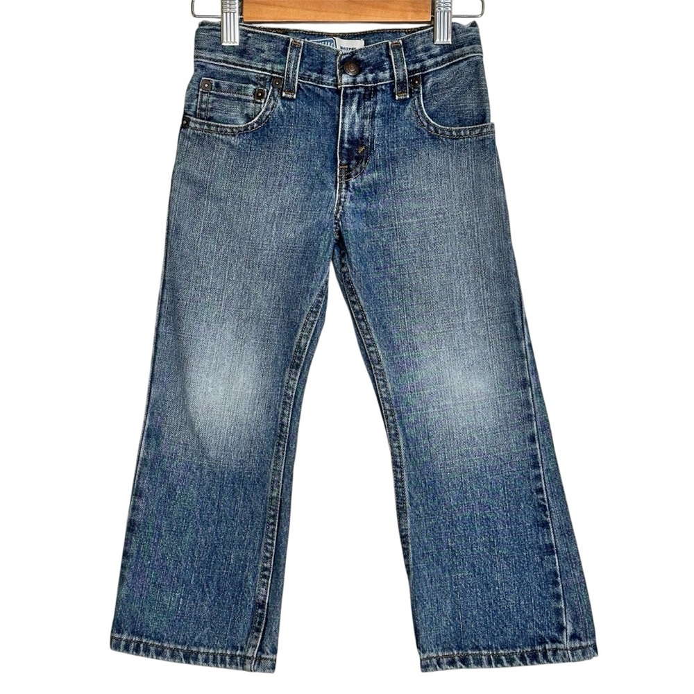 Little boys Levi Strauss and Co. size 5 Bootcut blue jeans